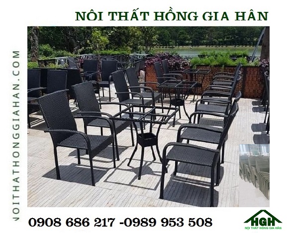 Thanh lý 50 bộ bàn ghế cafe sân vườn