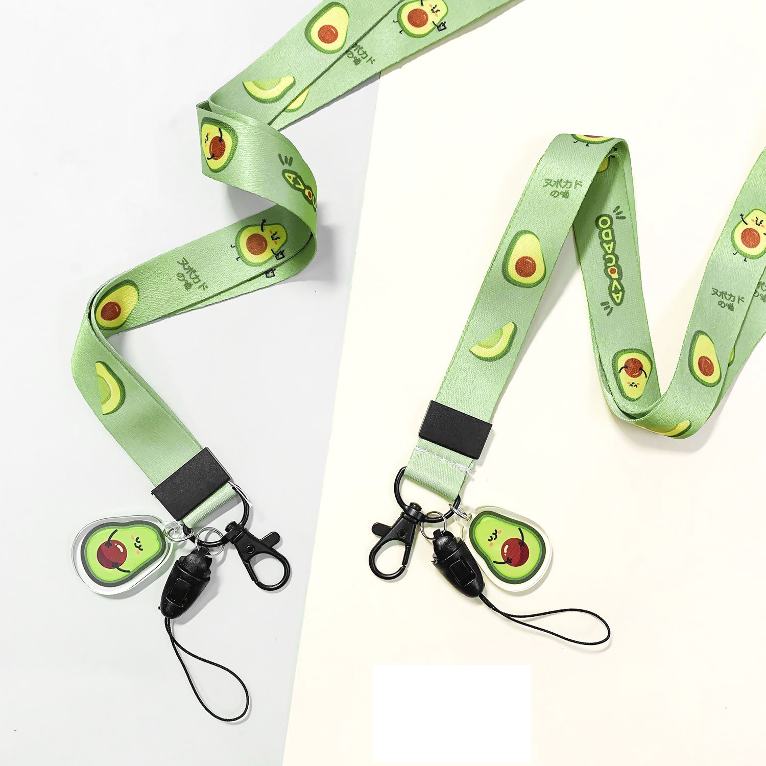 DÂY ĐEO THẺ HÌNH TRÁI BƠ kèm móc