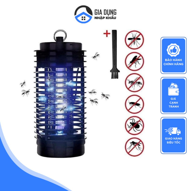 Đèn bắt muỗi thông minh, đèn đuổi muỗi, đèn hút muỗi, đèn đuổi bắt côn trùng, hiệu quả, an toàn cho trẻ nhỏ, nhập đức, bảo hành 12 tháng