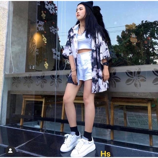Ó phông loang đen trắng hit hot