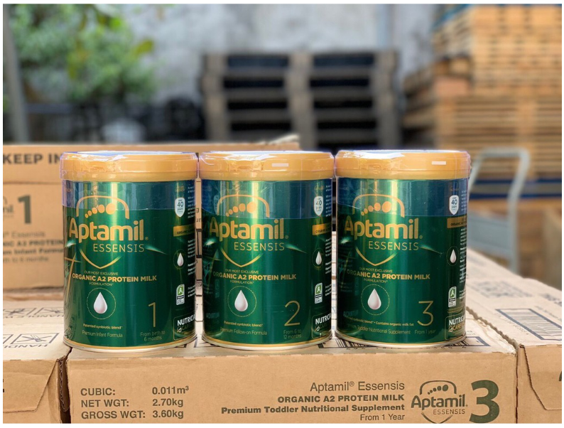 [HÀNG ÚC] Sữa Aptamil Essensis Organic 900g cho bé
