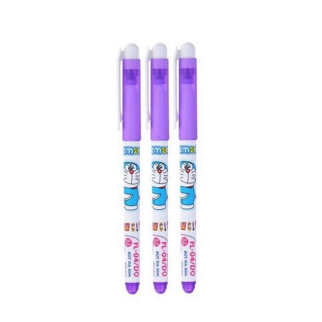 Hộp 10 Bút Lông Kim Thiên Long Doraemon Fl-04/Do