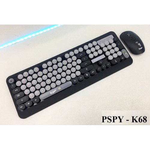 Bộ Bàn Phím Và Chuột Không Dây PSPY K68