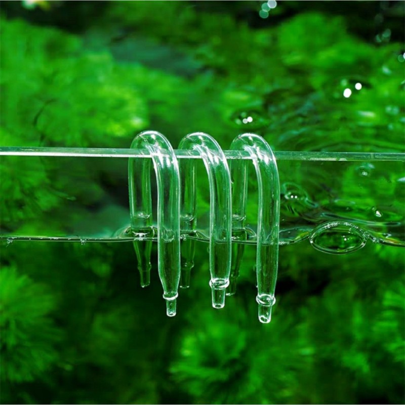 Chữ u chống gập ống dẫn khí co2 và oxi - Chống gập dây sủi giá siêu tốt giúp cho các đoạn ống dẫn khí vào các thiết bị trong bể cá không bị gập ống, lòng thòng