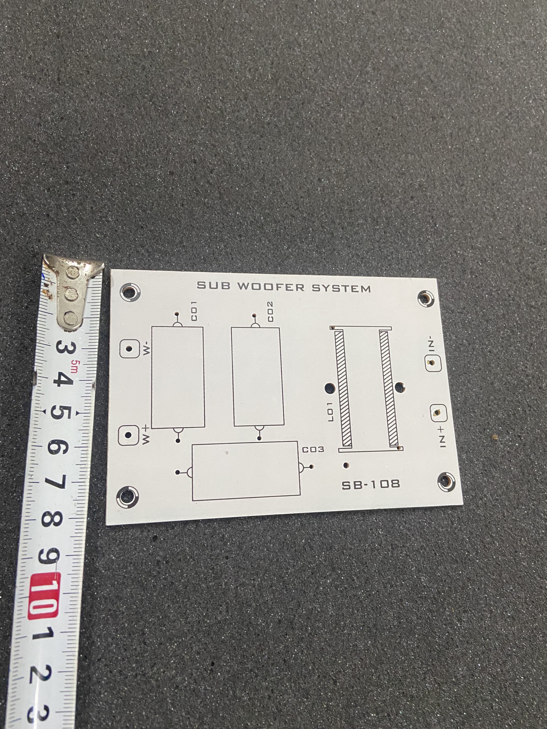 Bo mạch in pcb phân tần loa sub
