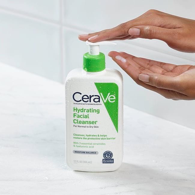 Sửa rữa mặt CERAVE Hydrating Facial (Normal to Dry Skin)