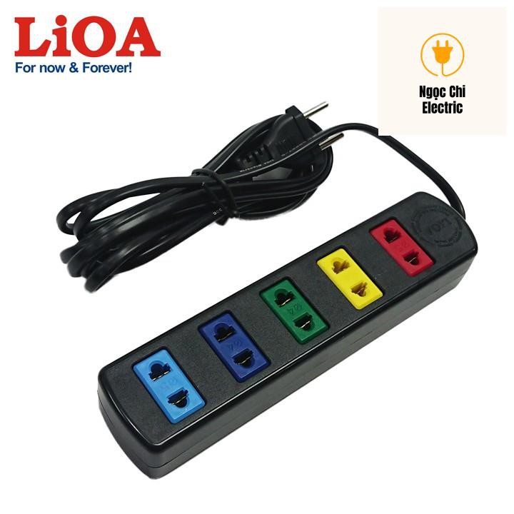 Ổ cắm kéo dài phổ thông LiOA 5 ổ cắm (5TC3-2 5TC5-2)