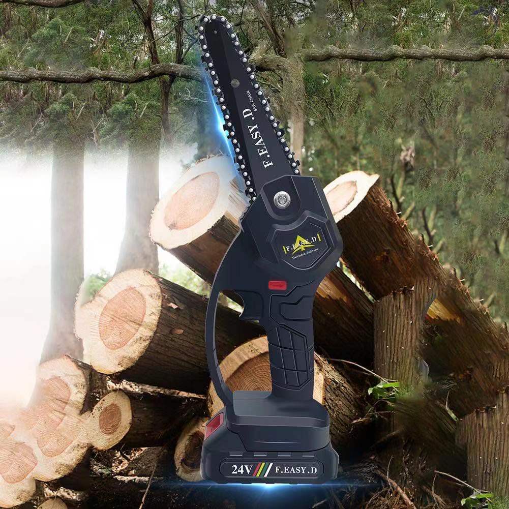 Cưa xích cầm tay mini chạy pin 24V
