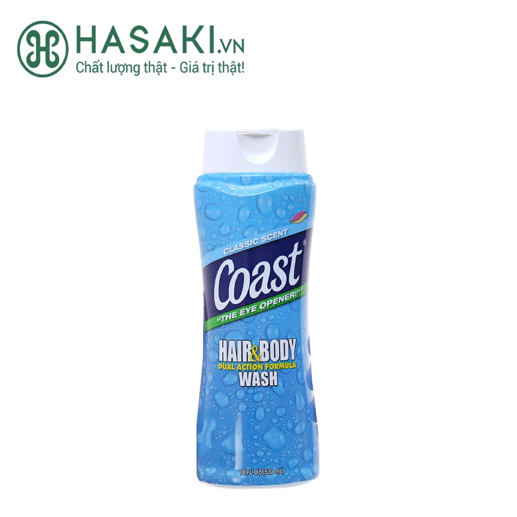 Sữa Tắm Gội Nam Coast Classic Scent - 532ml