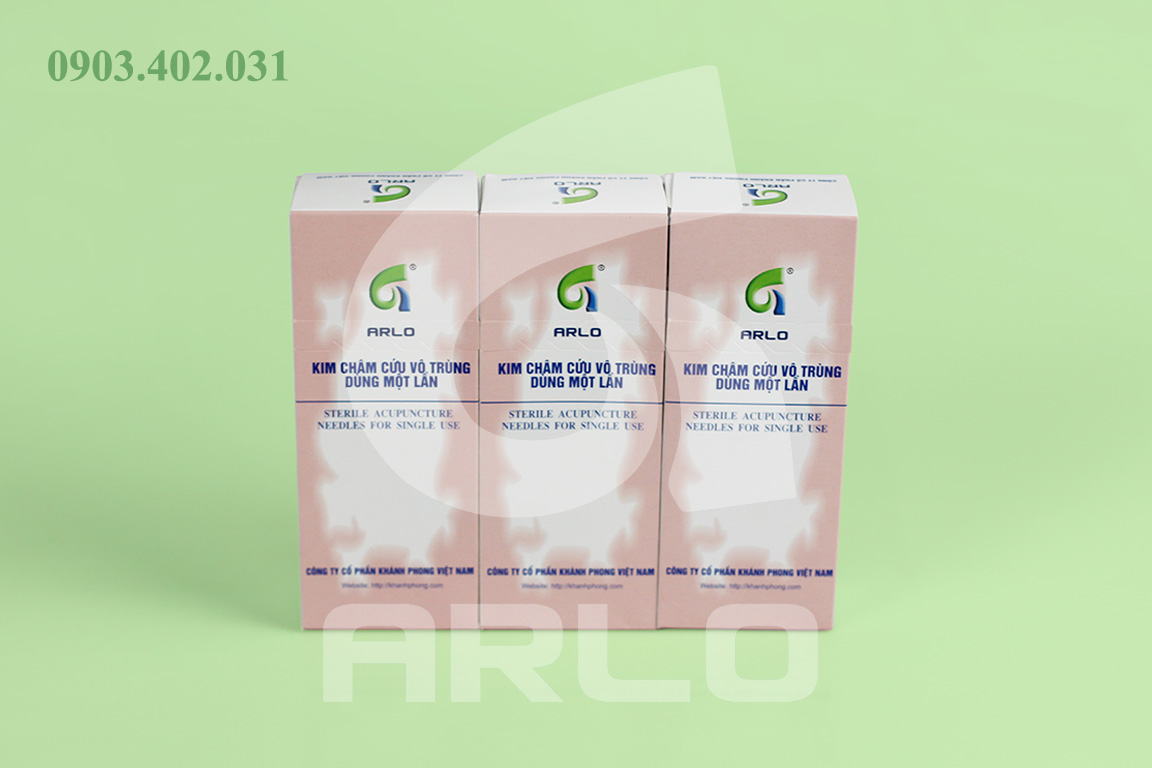 Kim châm cứu Arlo vô trùng dùng 1 lần