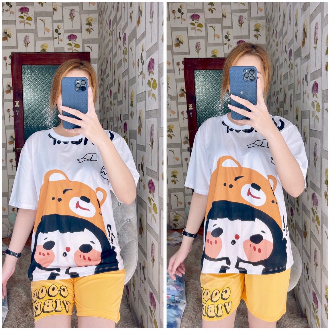 Đồ bộ hoạt hình mẫu mới nhất