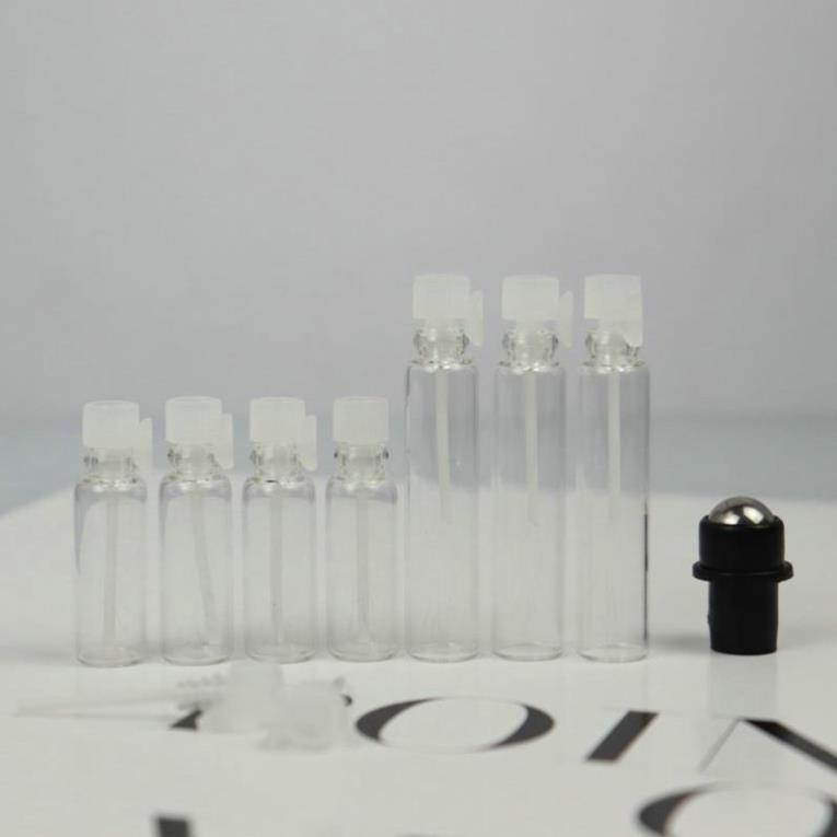 [1 cái] Lọ chiết nước hoa mini 1ml, 2ml, 3ml vial