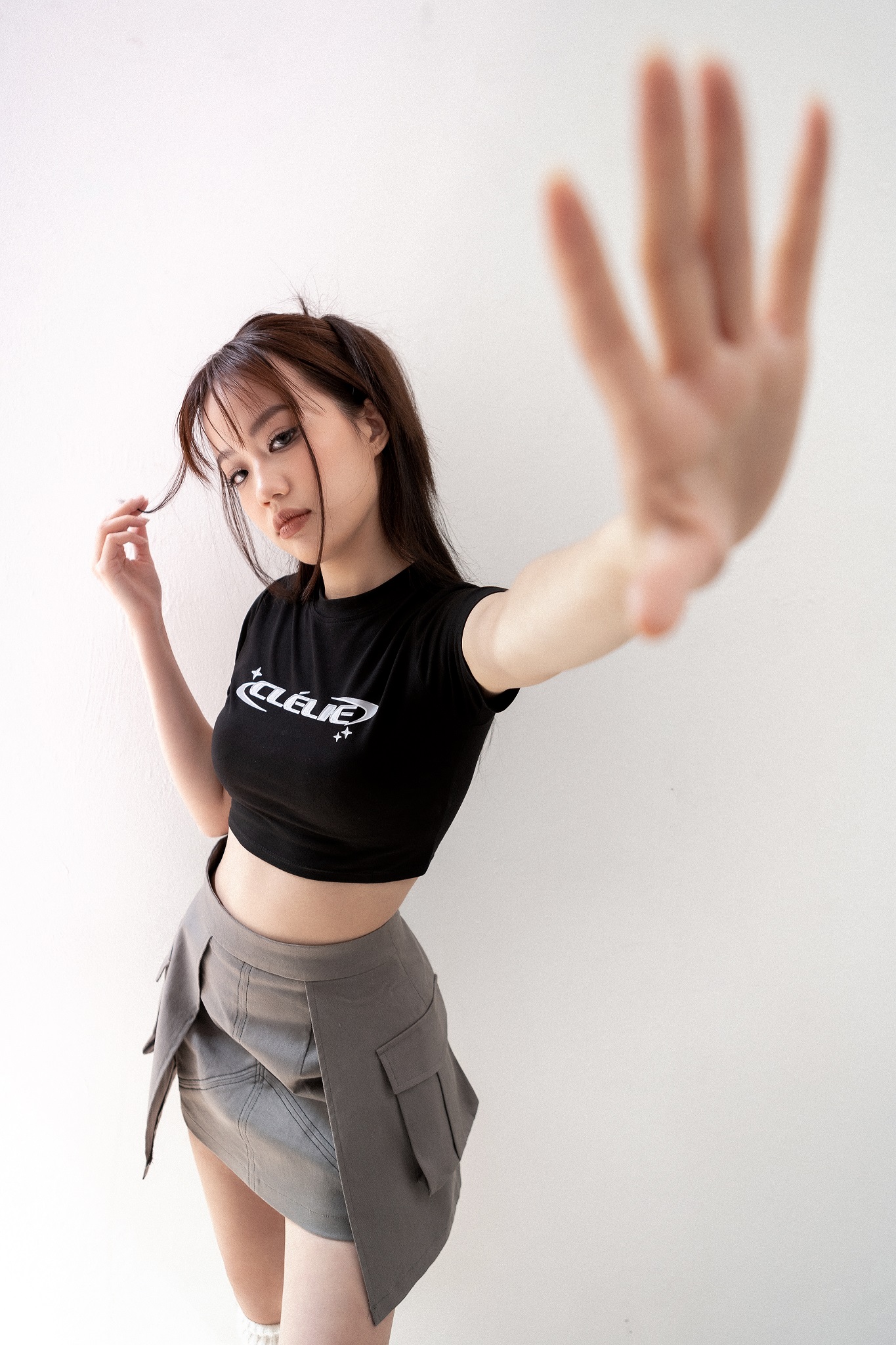Áo croptop thun ôm CLÉLIE | CLÉLIE CROPTOP