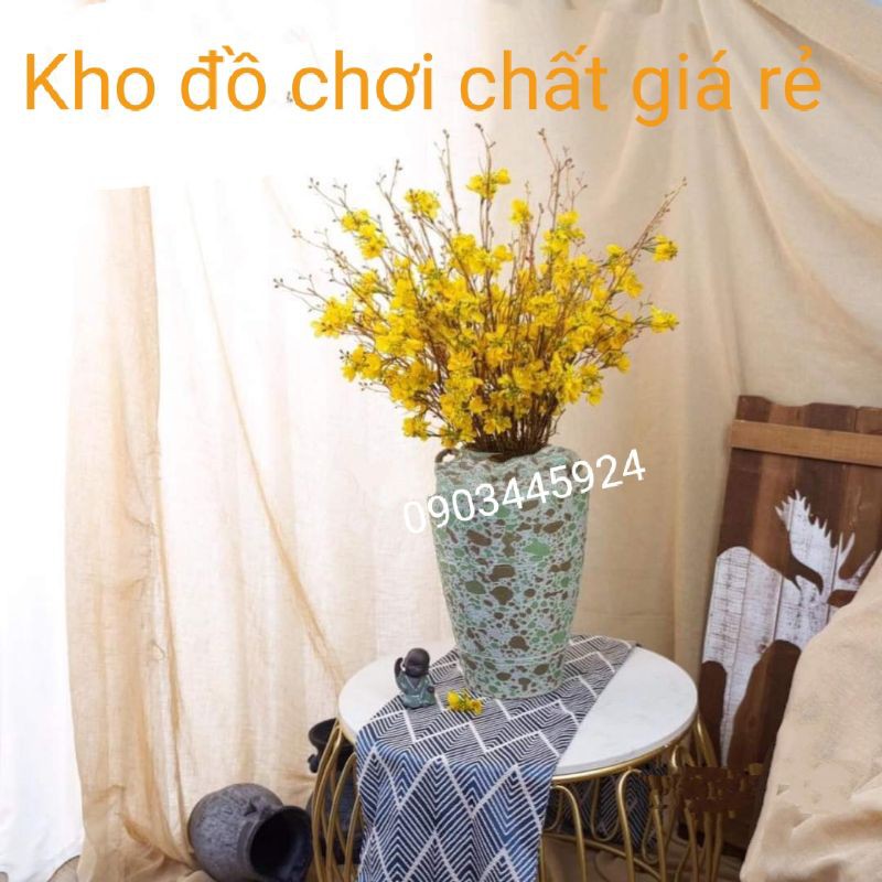 Cành Mai Nhật cao cấp cao 90cm-Hoa giả