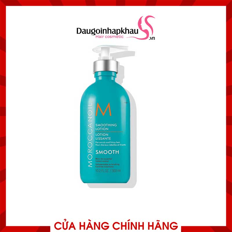 Kem dưỡng tóc suôn mượt Moroccanoil Smoothing Lotion 300ml
