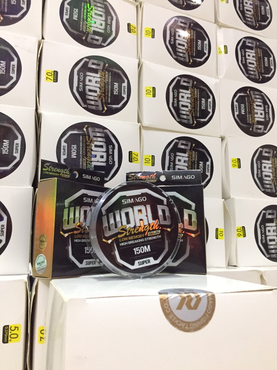cước câu World strength 150m chính hãng simago