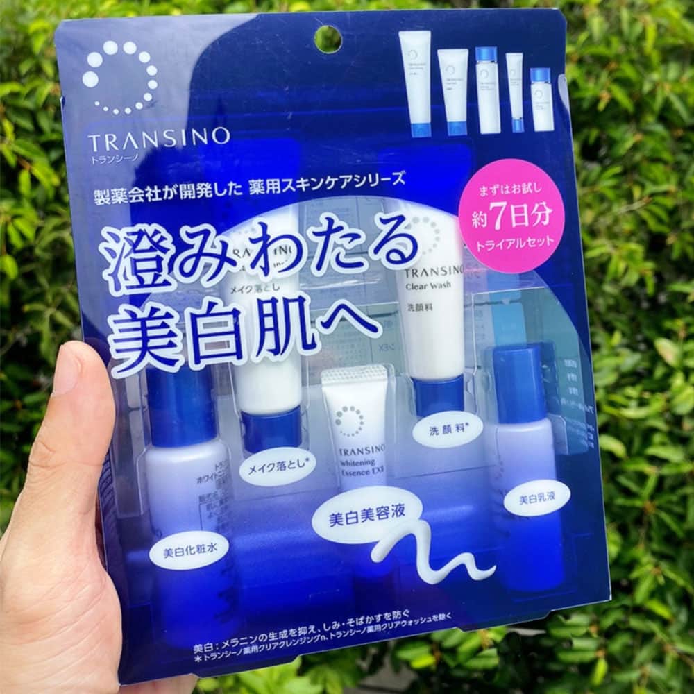 [HCM]Bộ kem nám dưỡng trắng da Transino Mini 5 món - [NHẬT BẢN]