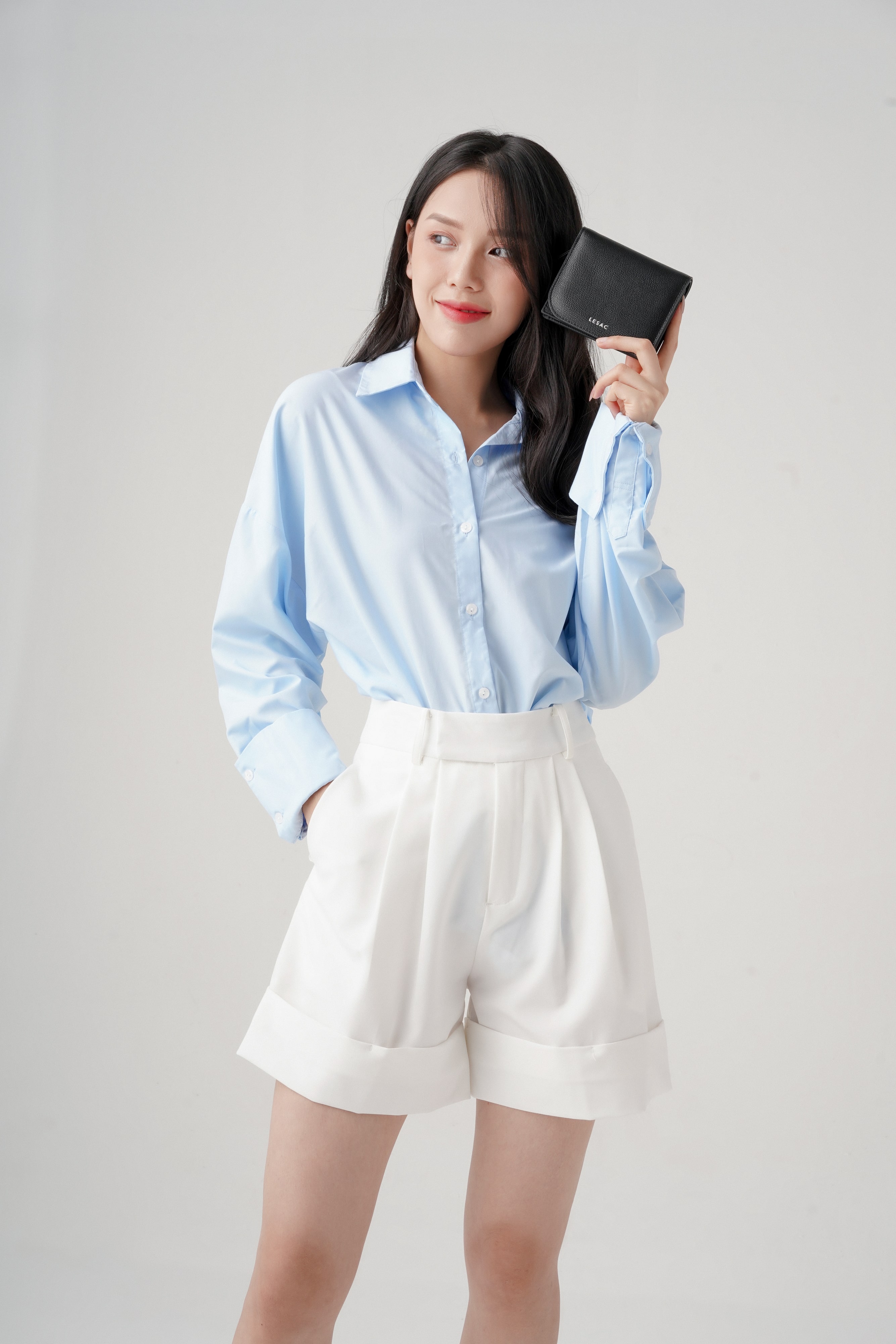 Ví nữ mini LESAC Tongue Wallet (2 colors)