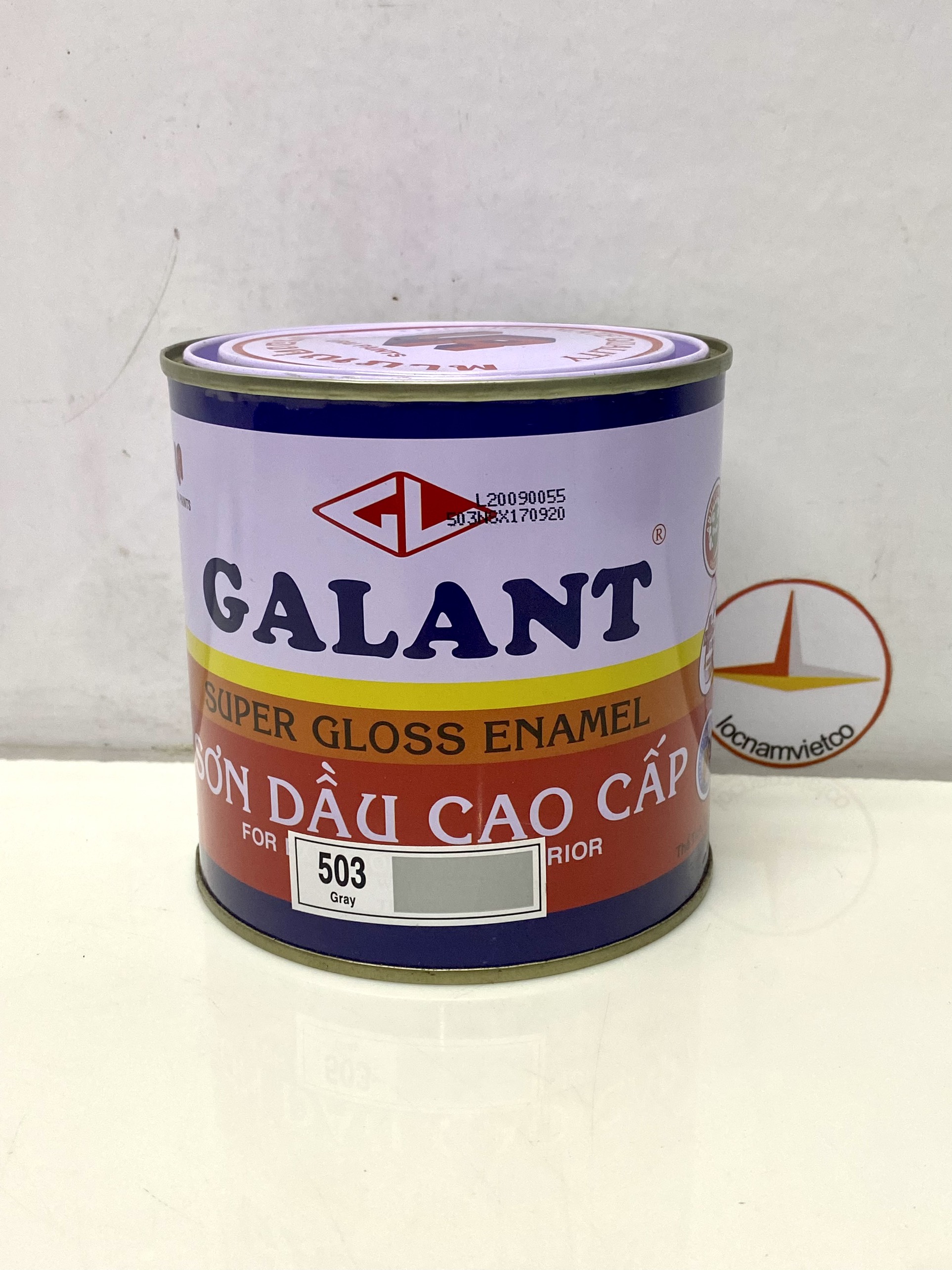 Sơn sắt, sơn dầu Galant màu xám 503 800ML