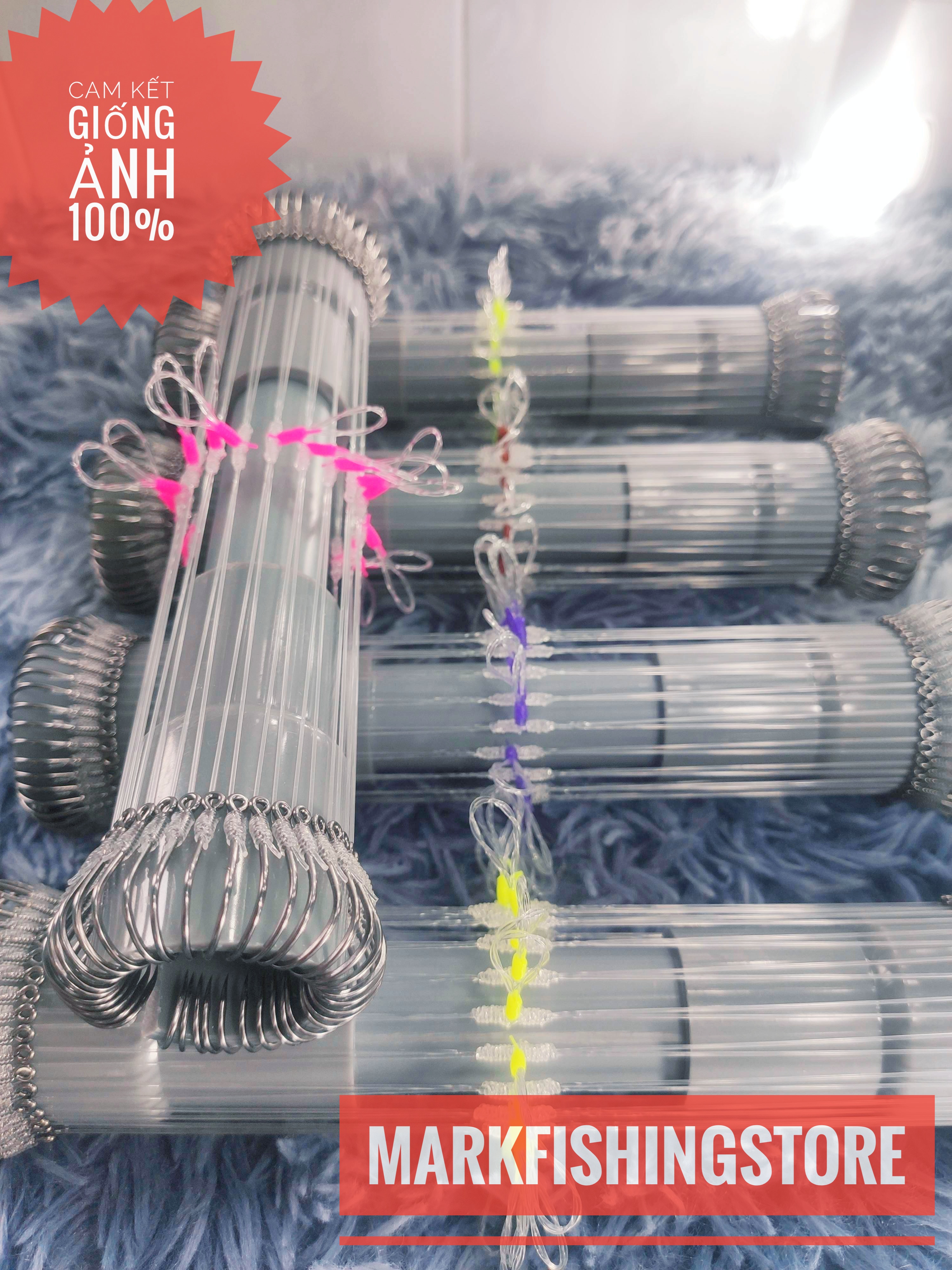 Ống x20 Chùm nho câu cá 4 lưỡi số 16
