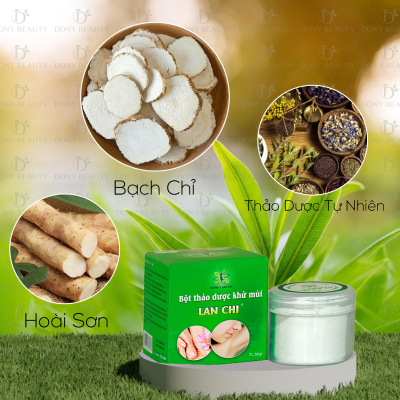 Bột thảo dược khử mùi Lan Chi