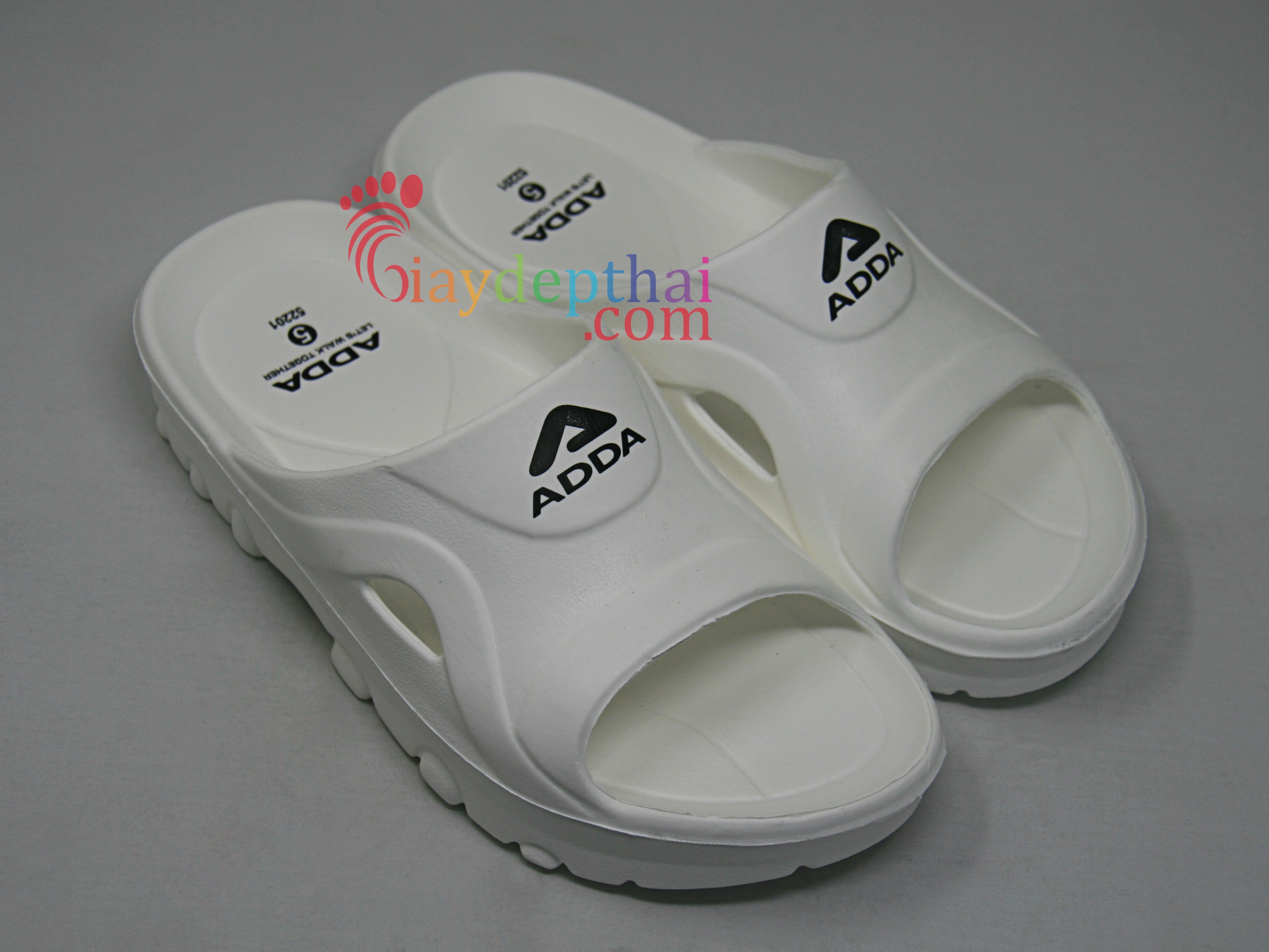 Dép nhựa đúc Nam Thái Lan Quai Ngang Adda 52201