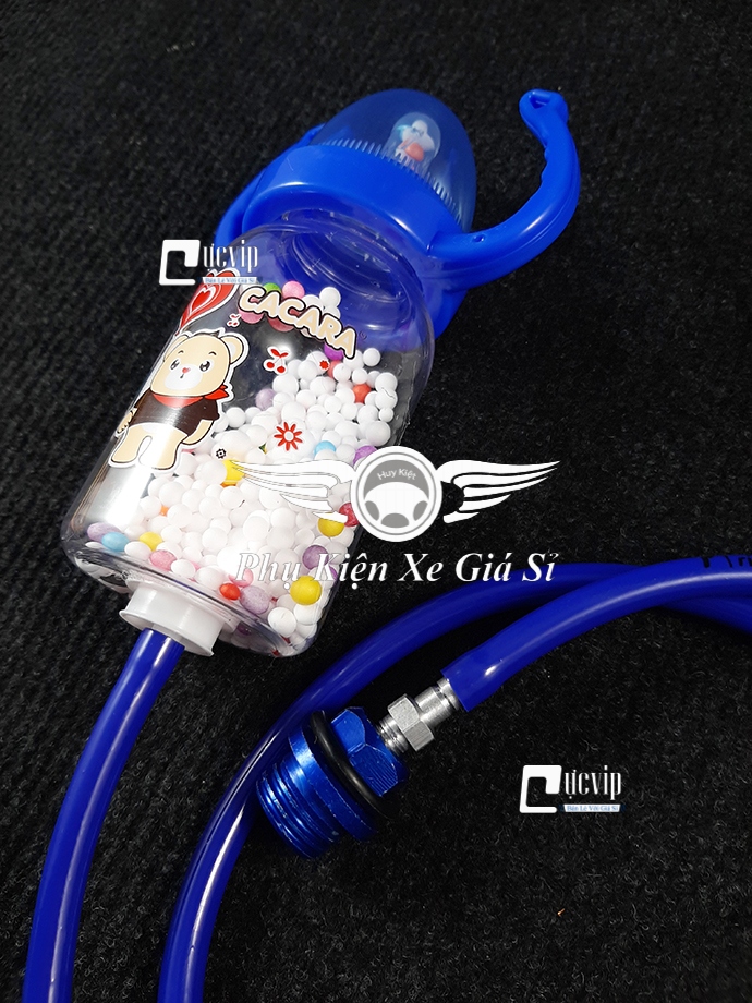 (Xanh) Bình Sữa Thông Hơi Xe Máy MS1527
