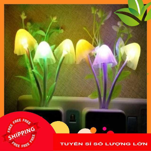 Đèn ngủ/Bóng Đèn cảm ứng ánh sáng hình nấm