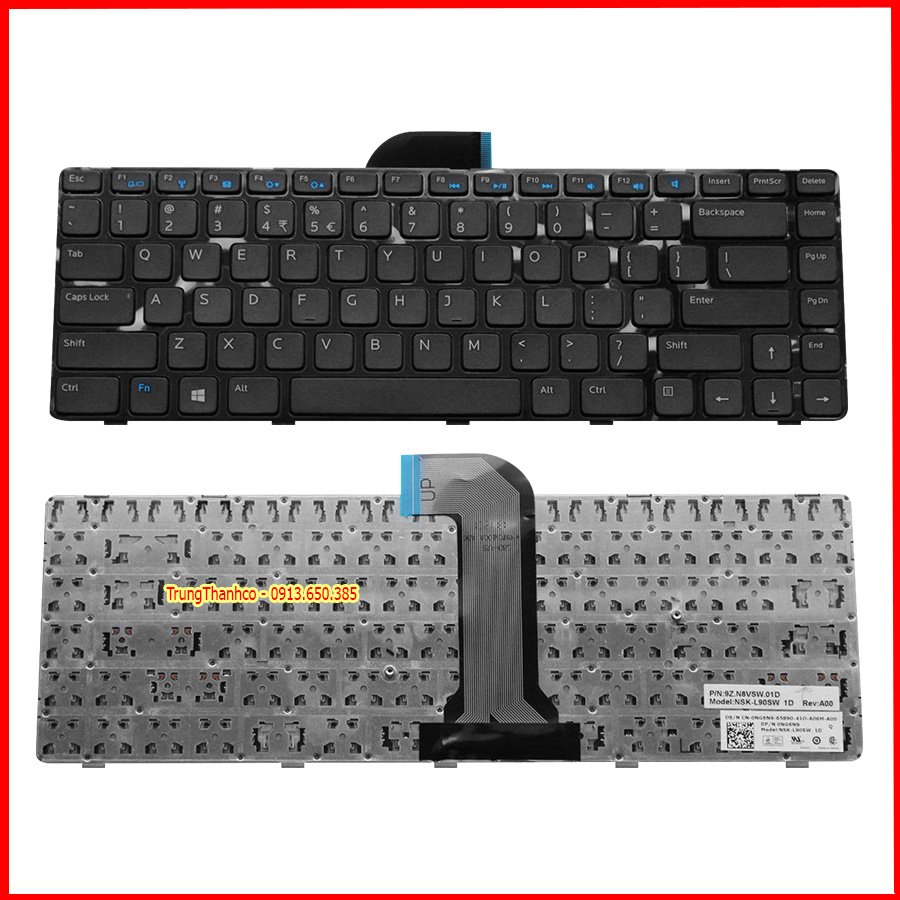 Bàn Phím Laptop Dell 3421 K LED