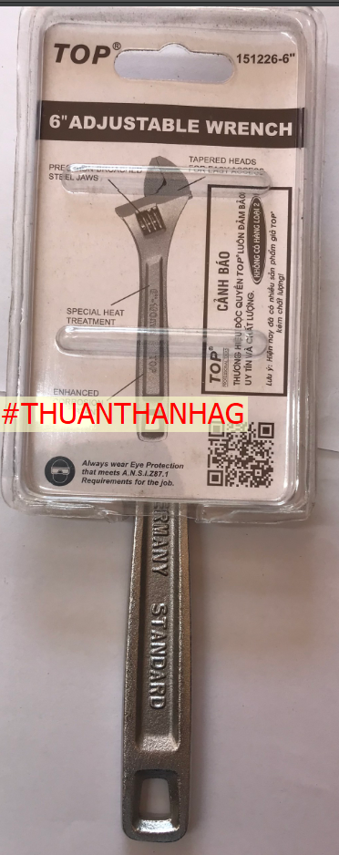 [Chính hãng] Mỏ lết CAO CẤP TOP 6 inch ( 150mm)