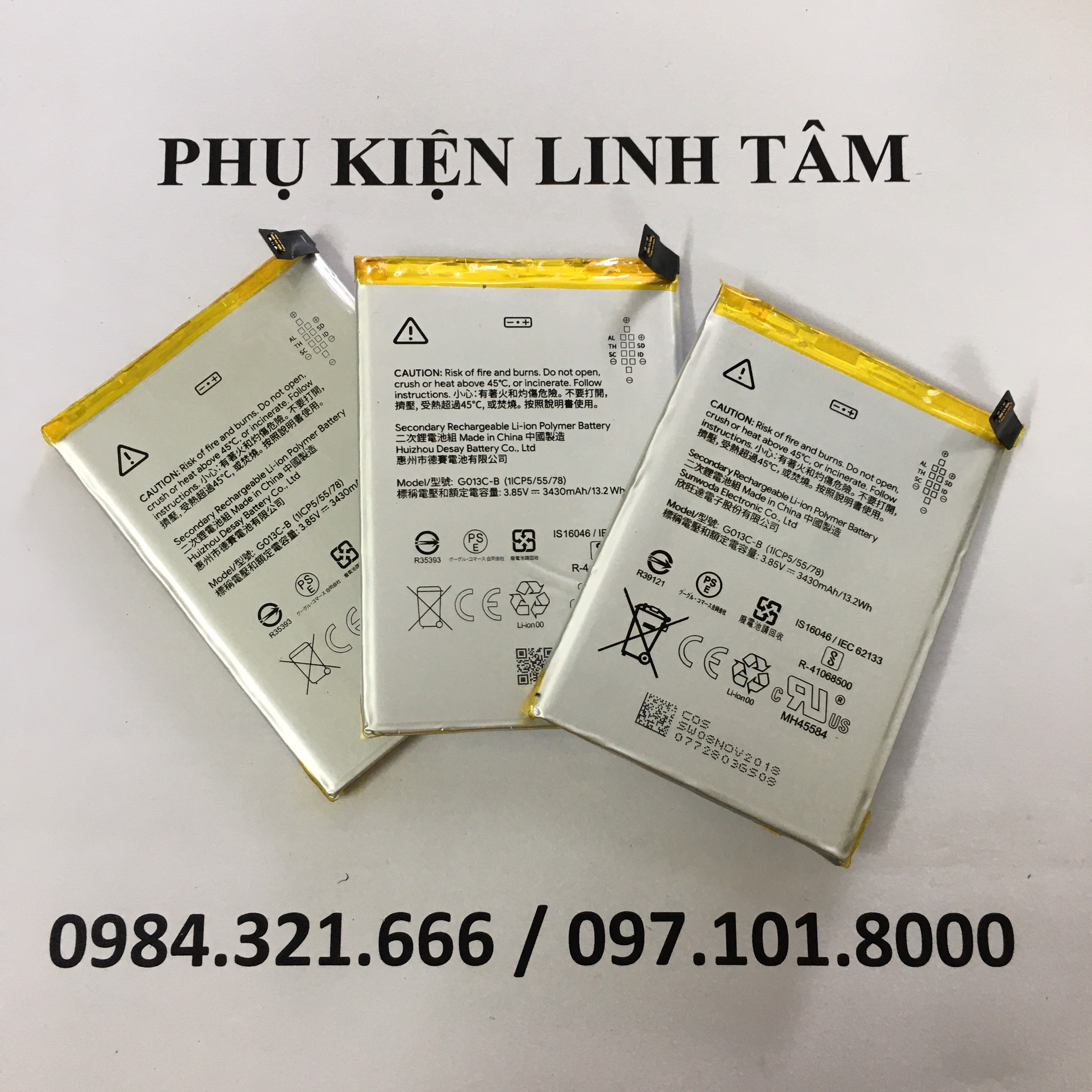 PIN G013C-B GOOGLE PIXEL 3XL