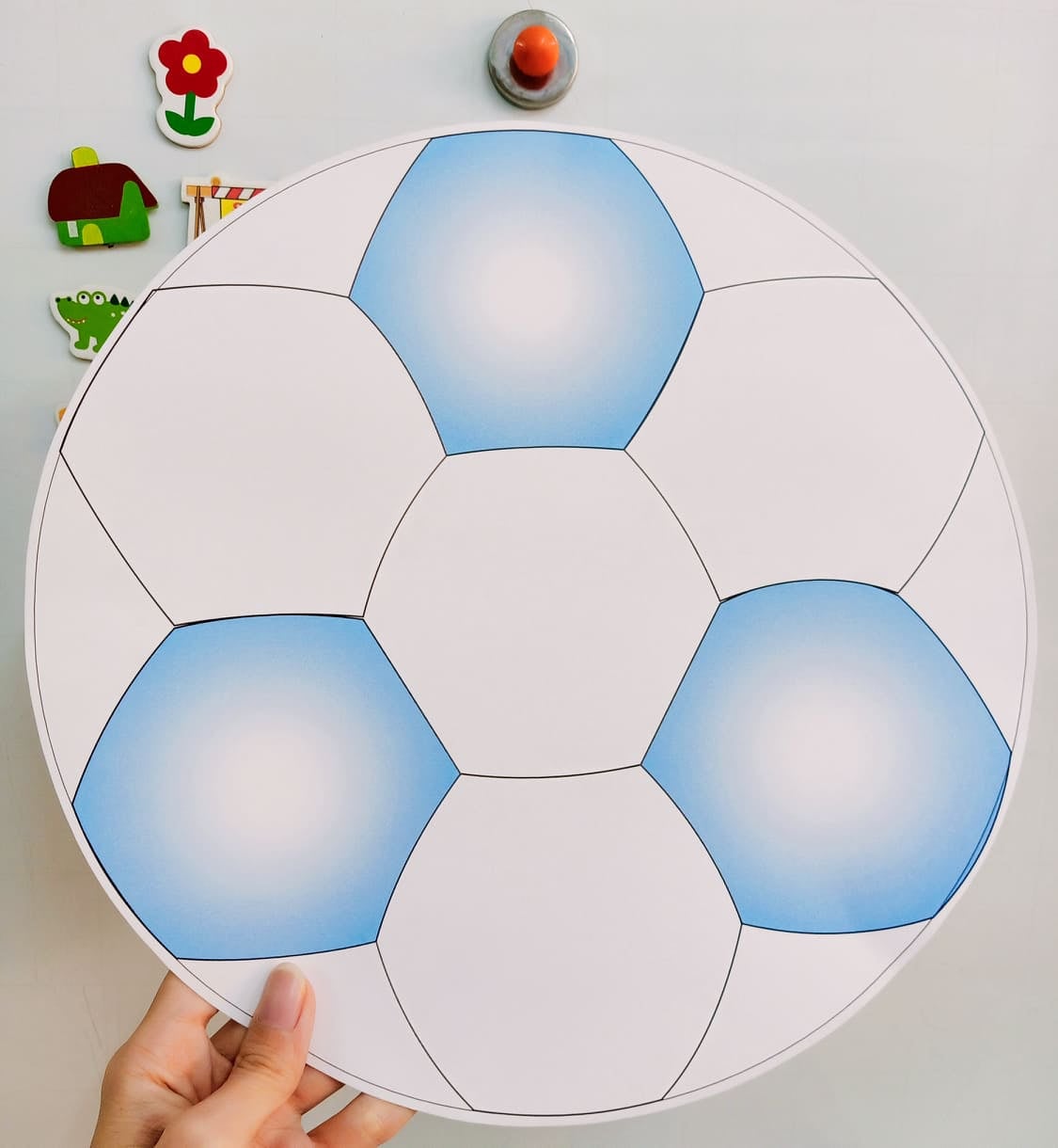 QUẢ BÓNG HỌC TẬP handmade (Đồ Dùng Dạy Học MIKI)
