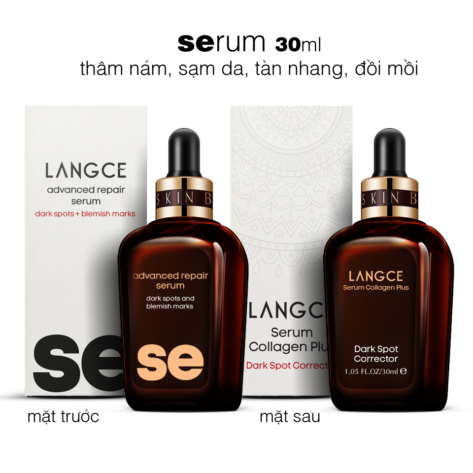 LANGCE Pack Dark Spots Corrector and Blemish Mark 30ml+50ml for MEN