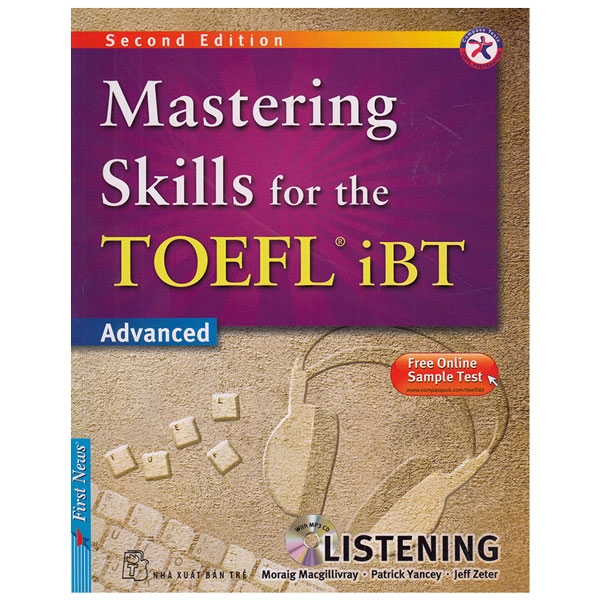 Fahasa - mastering skills for the toefl ibt - listening - kèm cd