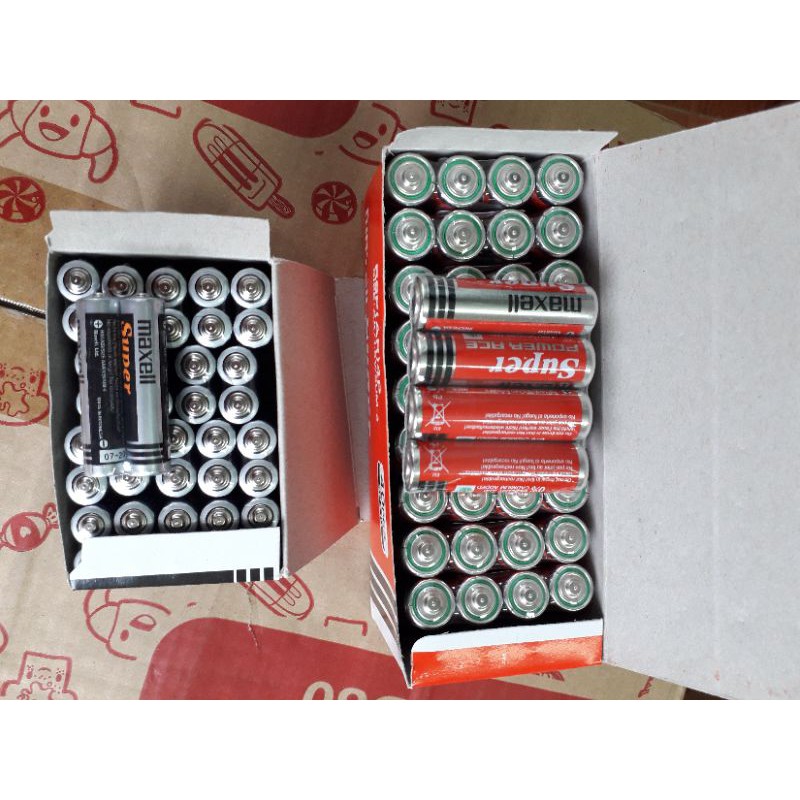 Vỉ Pin Maxel 2A - 3A