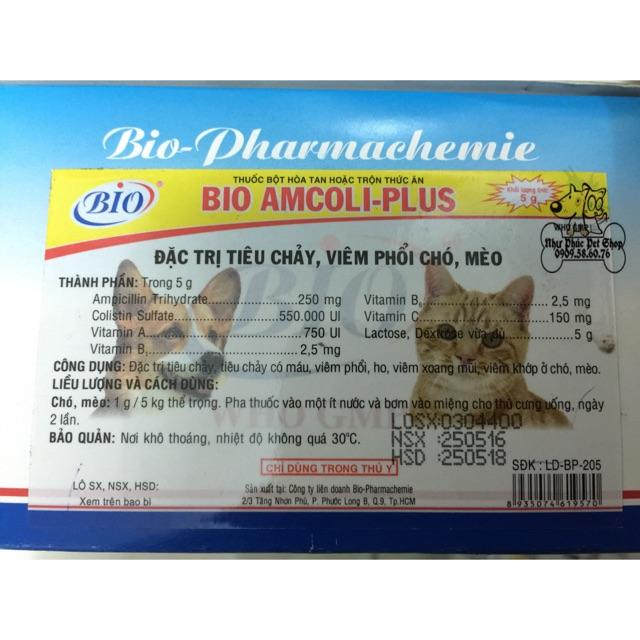 Men tiêu hóa cho chó mèo Bio Biotic gói 5g