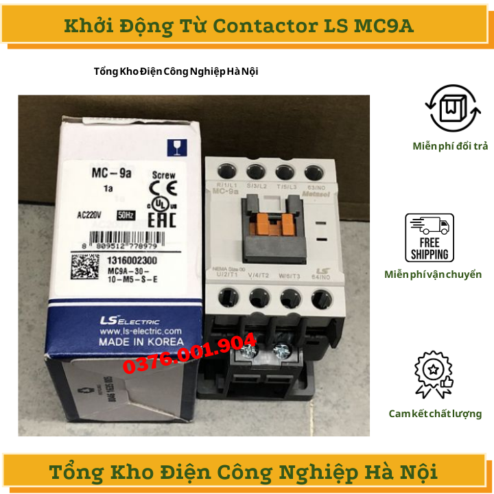 Contactor Khởi Động Từ LS MC 9A