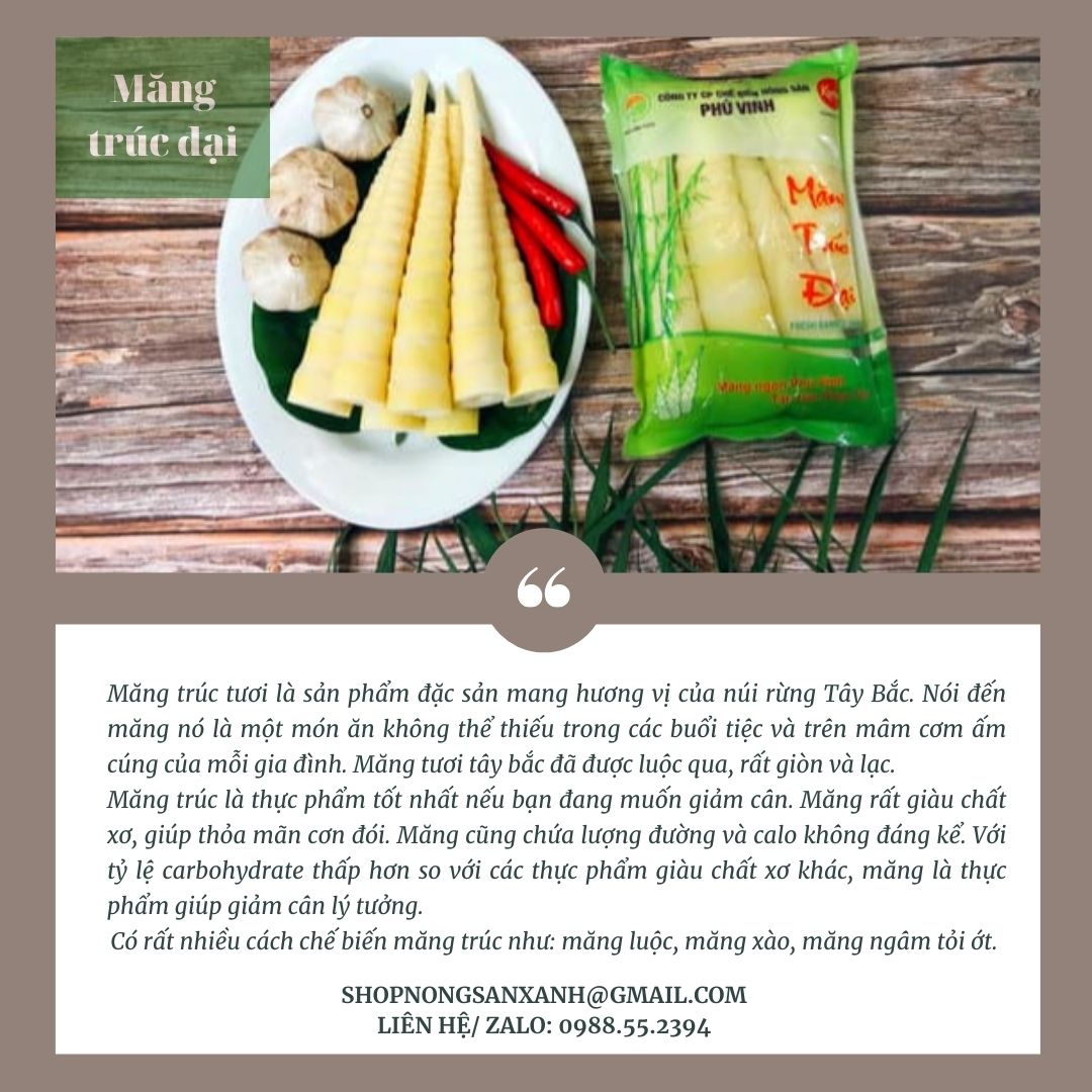 Măng Trúc Đại (gói 300g) - 00022