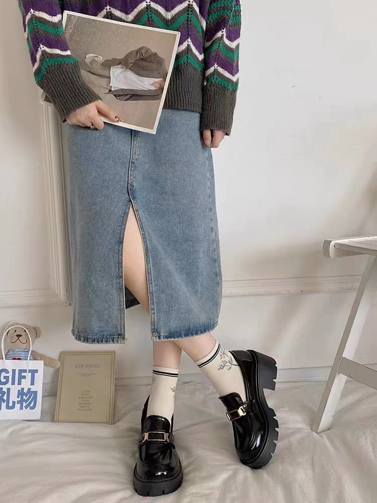 Giày nữ đốc khóa da mềm chất đẹp KALES
