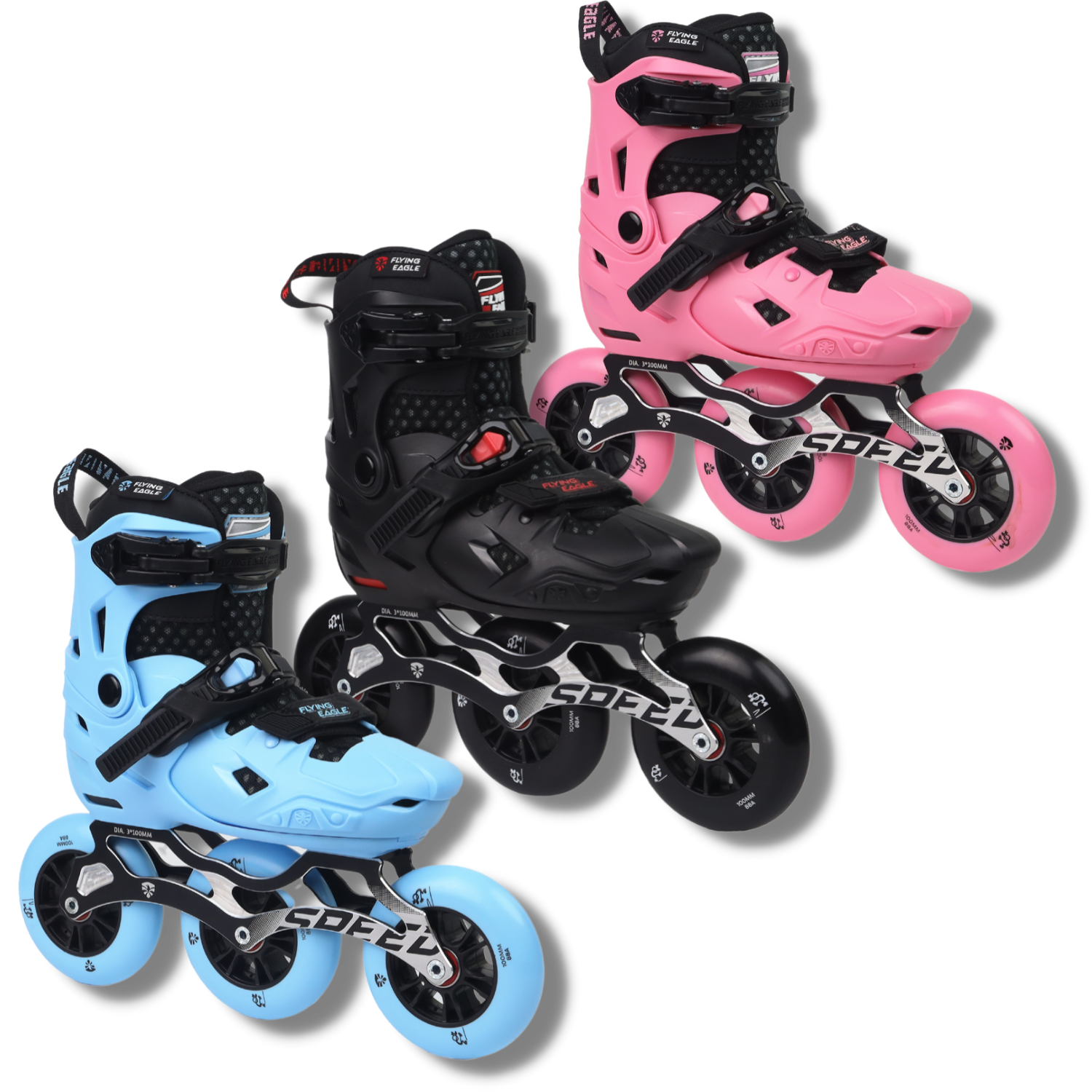 Giày Patin Trẻ Em Flying Eagle S7 Speed