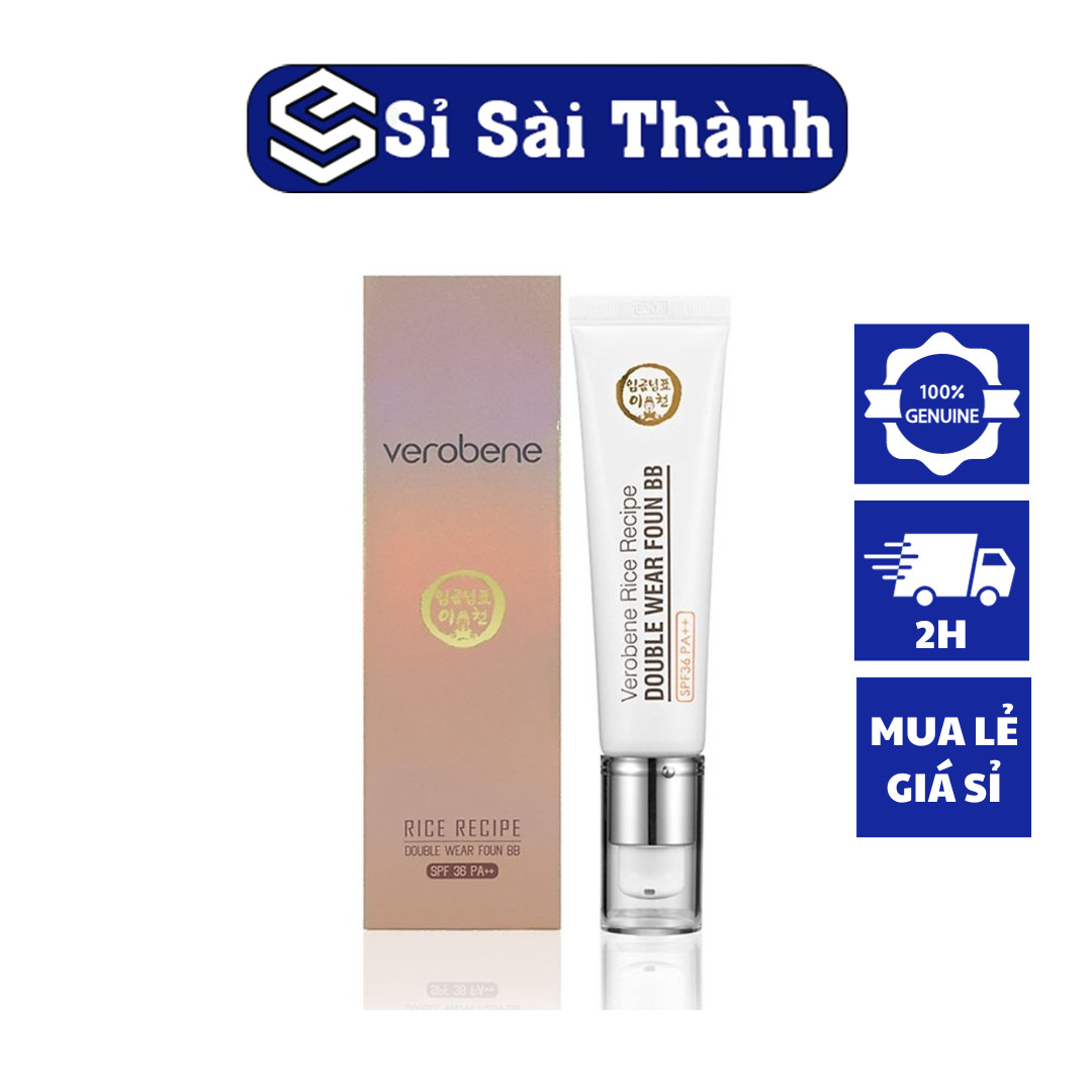 Kem nền bb cream cám gạo verobene spf 36++ hàn quốc