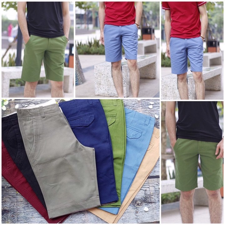 [HCM]Quần Short Kaki Nam Hàn Quốc