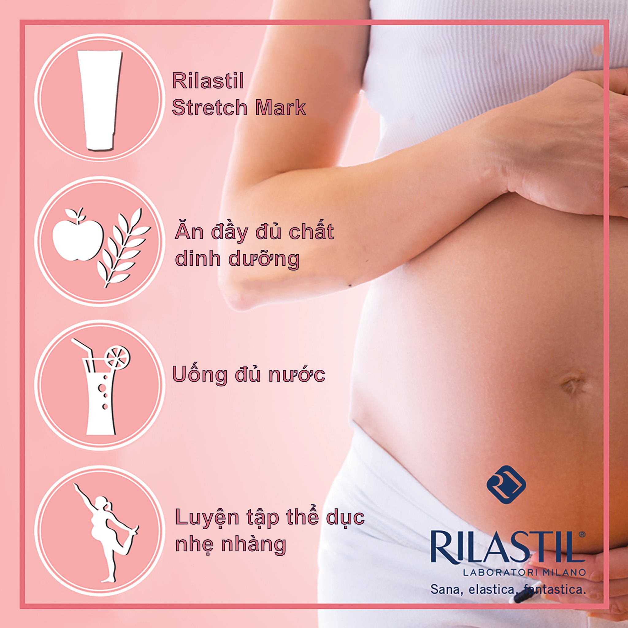 Kem chống rạn da Rilastil Stretch Mark 75ml