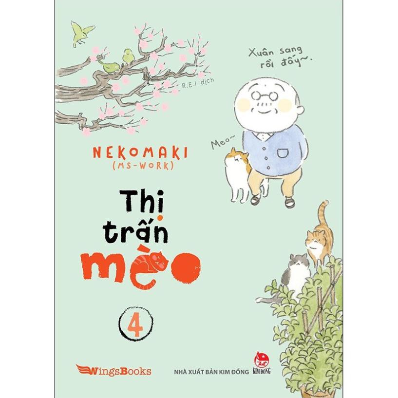 Sách - Thị Trấn Mèo tập 1,2,3,4,5,6 (lẻ tuỳ chọn)
