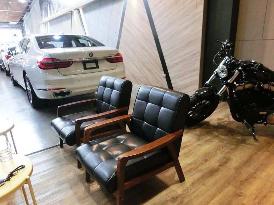 Sofa BNS 8039BD-1P (Đen)