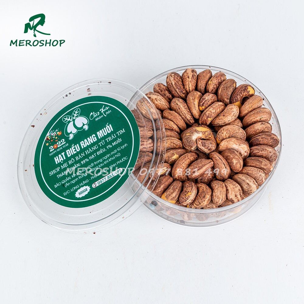 COMBO 5KG (10 HỘP) HẠT ĐIỀU RANG MUÔÍ (380-410 HẠT/KGM HẠT LỚN) XẾP HỘP. CÓ HỒ SƠ CÔNG BỐ XUẤT HÓA ĐƠN CÔNG TY ĐẦY ĐỦ
