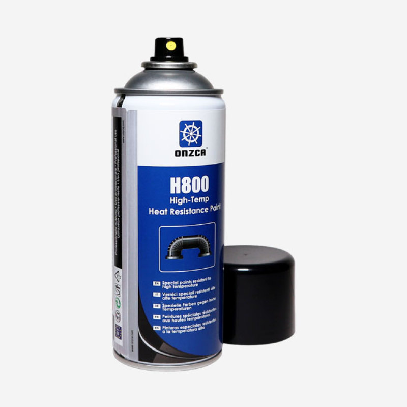Sơn Phủ Pô Xe Chịu Nhiệt Cao Onzca H800 (400ml Màu Đen)