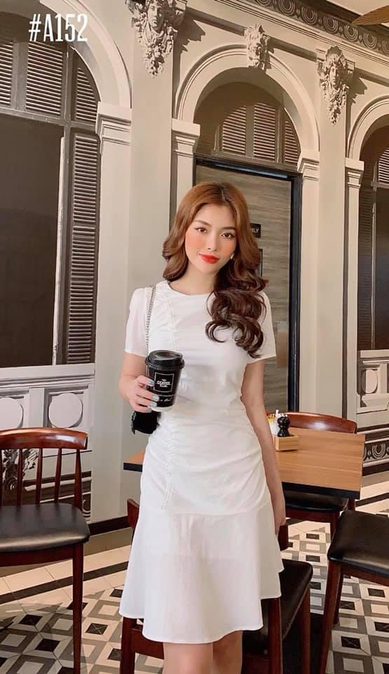 Đầm đuôi cá nhún sườn