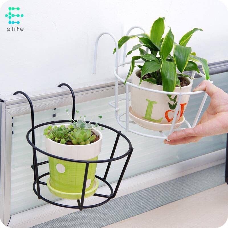 [sẵn sàng] GIÁ SẮT TREO GIỎ HOA BAN CÔNG