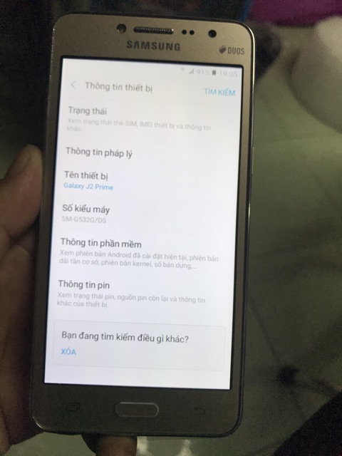Điện thoại samsung  j2 prime